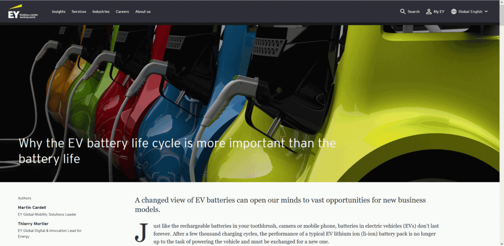 Ciclo di vita delle batterie